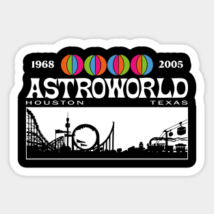 Astroworld Houston Sticker